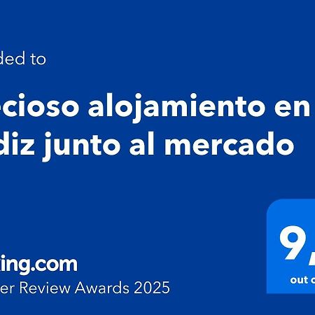 Precioso Alojamiento En Cadiz Junto Al Mercado Exterior foto